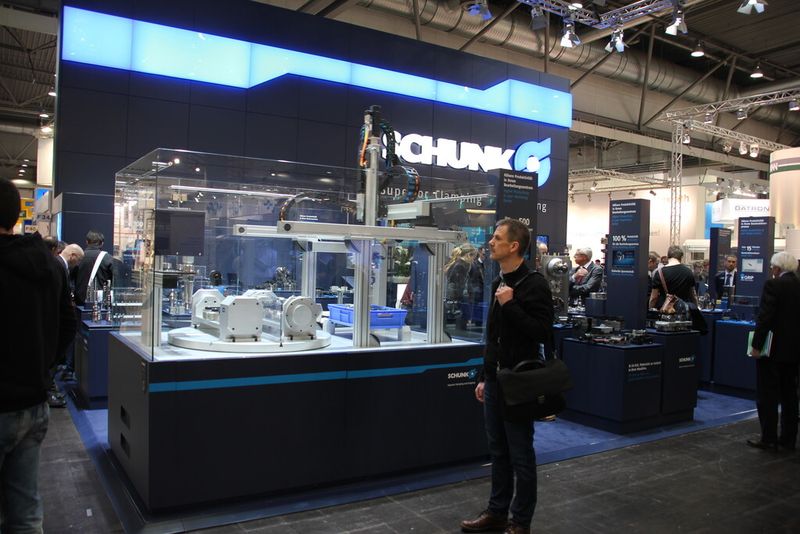Impressionen von der Intec 2015 in Leipzig. (Sonnenberg)