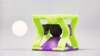 Innovation : un métamatériau à la structure complexe dont on peut modifier les propriétés mécaniques à la demande. (Alain Herzog / EPFL)