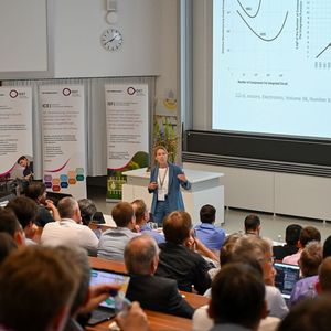 Am Technologietag 2026 der OST – Ostschweizer Fachhochschule in Buchs standen Kooperationen zwischen Industrie und Forschung im Zentrum. (Bild:  OST)