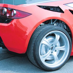 Das Elektroauto Frecco (Fraunhofer electric car concept) setzt auf marktverfügbare Technik und demonstriert die anstehenden Veränderungen in der Produktion.