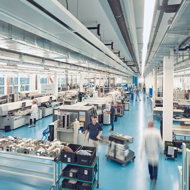 The EMS production of Cicor in Bronschhofen, Switzerland. (Image:Cicor)