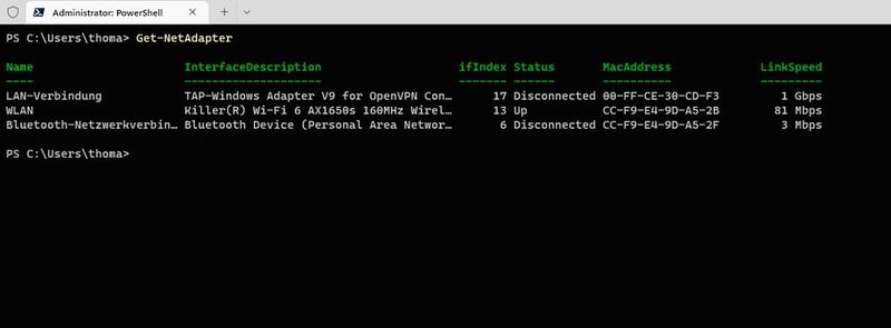 Rechner Mit Bestimmten Aufgaben Im Netzwerk Aufgaben im Netzwerk mit der PowerShell durchführen || Bild 3 / 7