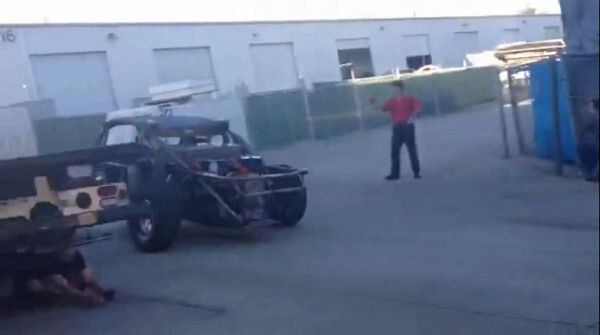 Erste Tests des EV 1 (Bildquelle: SRD)