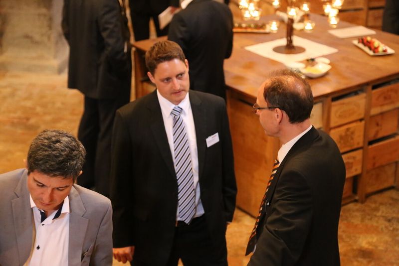 Die Jahrestagung von SwissT.net bot den Teilnehmern gute Gelegenheit für Gespräche. (Bild: Matthias Böhm)