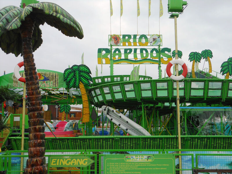 Die Rio-Rapidos-Raftingbahn von Siegfried Kaiser jun. aus französischer Produktion sorgt mit sprudelnden Sturzbächen, unverhofften Stromschnellen und einer Simatic-S7-Steuerung von Siemens für Vergnügen. (Bild: www.siemens.com/press)