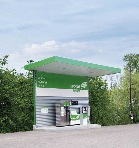 Biogass at the gas pump? By 2020, 20% of all energy and 10% of all transport fuel should come from renewable sources. (Picture: Atlas Copco)