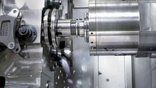 Mit der H 2000 können Fertigungszeiten teilweise bis zu 50 Prozent reduziert werden. (Bild: Heller)