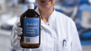 Lubriteq ist eine UV-härtende hydrophile Beschichtung, die für eine Vielzahl von Medizinprodukten aus Polymer-und Metallsubstraten entwickelt wurde.  (Bild: Freudenberg Medical)