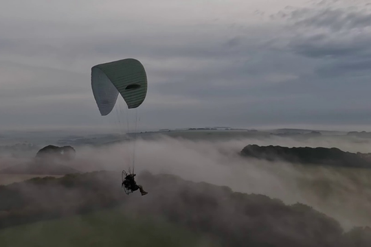 Blakcro paraglider in action.(Source:  GOV.UK)