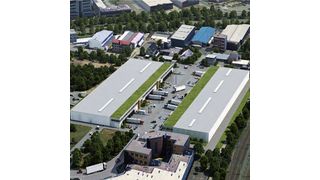 Am neuen Produktionsstandort in Langen fertigt Akasol zukünftig Li-Ionen-Batteriesysteme für elektrisch betriebene Busse. (MP Holding)