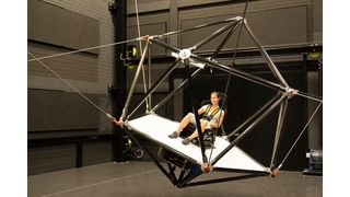 Das Kabinendesign, hier in Minimalausführung, ist modular und vielfältig rekonfigurierbar. (Fraunhofer-IPA)