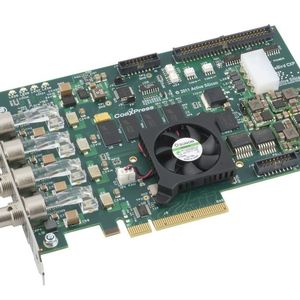 Active Silicon wird auf der VISION 2011 mit FireBird-Quad CXP-6, der erste Highspeed-CoaXPress-Framegrabber der neuen FireBird-Serie, aufwarten. Er nutzt die aktuellsten FPGAs, DDR3-Speicher und PCI Express Gen2-Interface. Vier Koaxkabelanschlüsse stehen zur Verfügung, wobei jeder Kanal 6,25 Gbit/s downlink sowie 20,8 Mbit/s uplink aufs Parkett legt