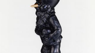 Die Trophäe des Plagiarius-Wettbewerbs ist ein schwarzer Zwerg mit goldener Nase – als Symbol für die exorbitanten Profite, die die Nachahmer sprichwörtlich auf Kosten kreativer Designer und innovativer Hersteller erwirtschaften.  (Bild: Aktion Plagiarius e.V.)