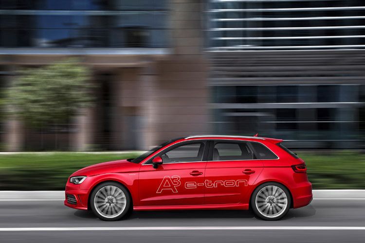 Elektromotor und Verbrenner kommen zusammen auf eine Systemleistung von 204 PS. (Foto Audi)