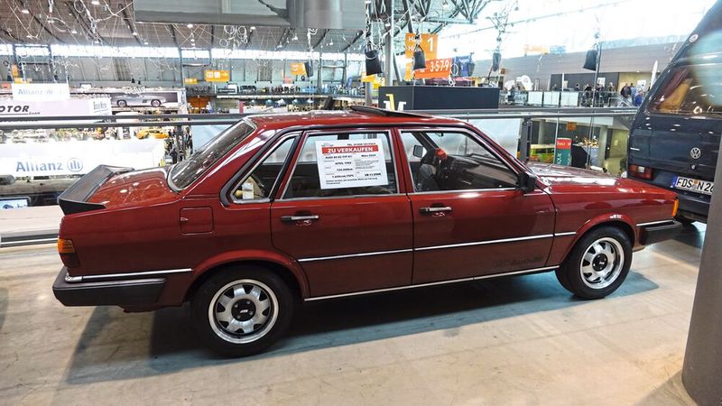 11.590 Euro für diesen Audi 80? Respekt! (Bild: Dominsky –  »kfz-betrieb«)