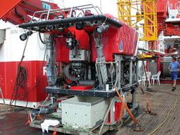 Quest im Einsatz: an Bord des deutschen Forschungsschiffes RV Meteor (Bild: MARUM − Zentrum für Marine Umweltwissenschaften, Universität Bremen)