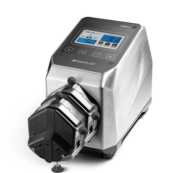 Das Modell HPM600-SS zeichnet sich u.a. durch ein robustes Edelstahlgehäuse (IP66), GMP-gerechtes Design und einen 4,3