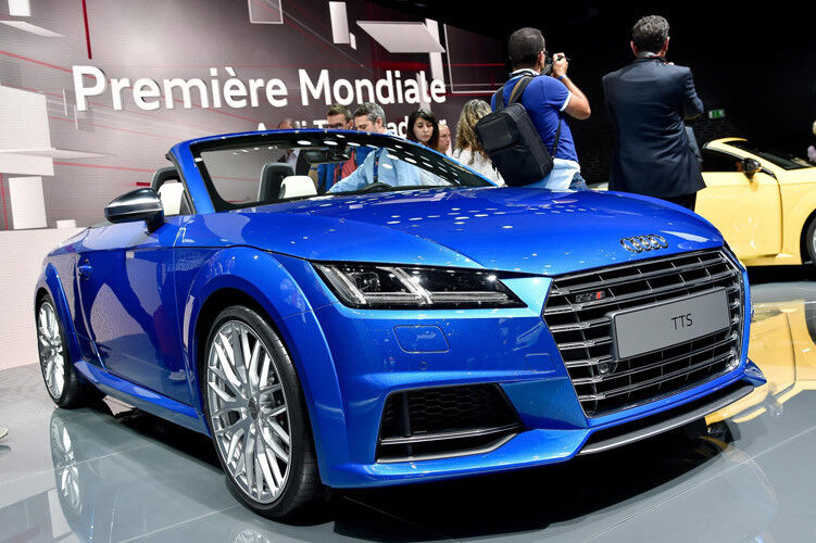 Audi zeigt in Paris erstmals die Roadster-Variante des TT... (Newspress)