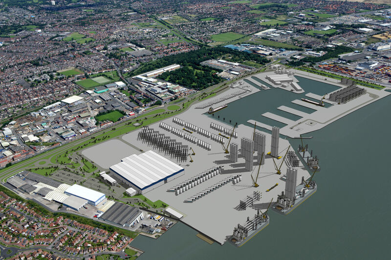 Durch die Siemens Investition entstehen rund 1.000 neue Jobs: 550 in der Rotorblattfertigung und 450 in Green Port Hull in Großbritannien. (Siemens)