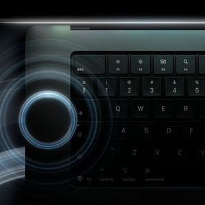 Im neuen Macbook integriert ist ein Sechs-Lautsprecher-System mit Dolby-Atmos-Unterstützung.(Bild:  Apple)