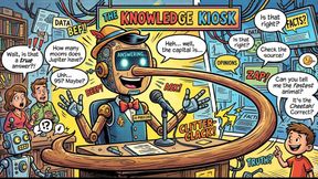 Die Illusion des Wissens: Warum Sprachmodelle eloquent täuschen, wo die Grenzen der Transformer-Technologie liegen und wie die KI-Zukunft aussieht. (Bild: KI-generiert)