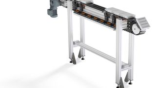 Das Palettenumlaufsystem UMSL (L steht für „Light“) stellt eine sehr wirtschaftliche Lösung mit geringem Raumbedarf dar. (Bild: Minitec)