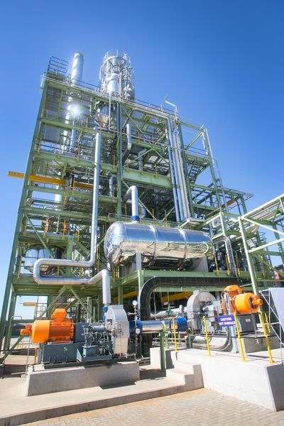 In rund 19 Monaten wurde die Anlage fertiggestellt. (Bild: Lanxess)