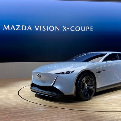 Under the hood of the cross-coupe is a twin-rotor rotary engine with turbocharging. (Image:Michael Specht/SP-X)