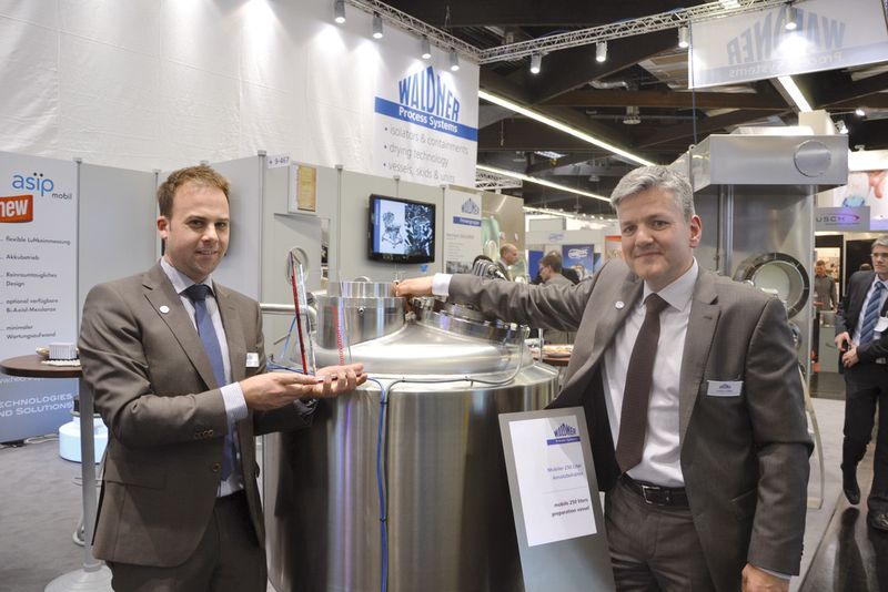 Benjamin Sauterleute (left) and Jochen Eißler from Waldner (Picture: PROCESS)