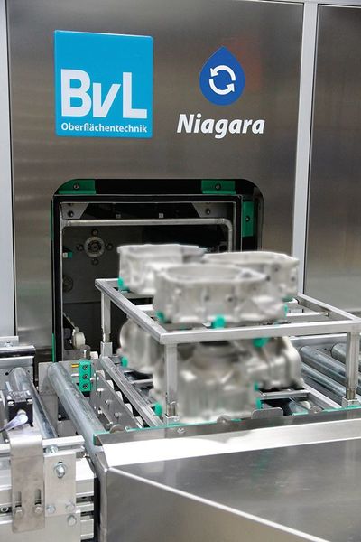 Wie sich mit Teilereinigungsanlagen Gussteile so säubern lassen, dass die Kundenanforderungen erfüllt werden, zeigt BVL auf der Euroguss. (BVL)