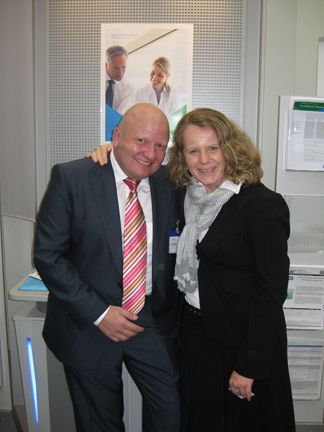 Harmonisches Duo: Frank Bott und Johanna Schlehuber von CA (Archiv: Vogel Business Media)