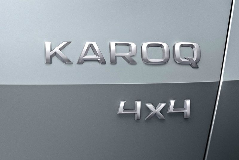 Das Modell ähnelt dem Namen nach dem großen SUV-Bruder – „Karoq“ leitet sich ab vom Namen der Ureinwohner der Insel Kodiaq, dem Namensgeber des großen Skoda-SUV. (Skoda)