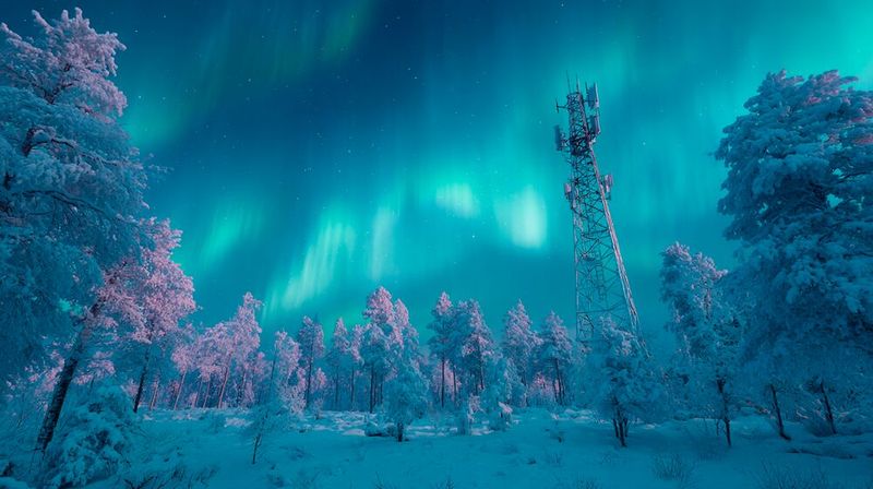 Finnland verbindet Natur und Hochtechnologie: Das Land treibt die Entwicklung der sechsten Mobilfunkgeneration mit einem einzigartigen Ökosystem aus Forschung, Industrie und staatlicher Förderung voran.(Bild:  KI-generiert)