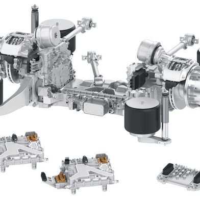 ZF Friedrichshafen hat einen Großauftrag über E-Achsen für Busse erhalten. (Bild: ZF Group)