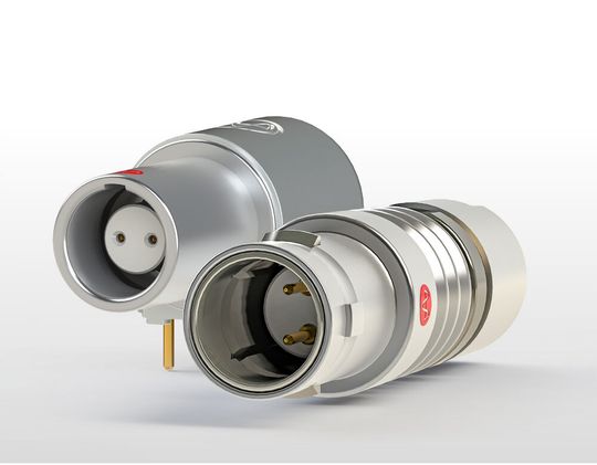 Das S1-Pinlayout der metallischen Push-Pull-Rundsteckverbindern soll die Übertragung von Single Pair Ethernet bis zu 10Gbit/s nach IEC 802.3ch und von Automotive Ethernet-Signalen nach dem Open Alliance Standard TC9 ermöglichen.(Bild:  Yamaichi)