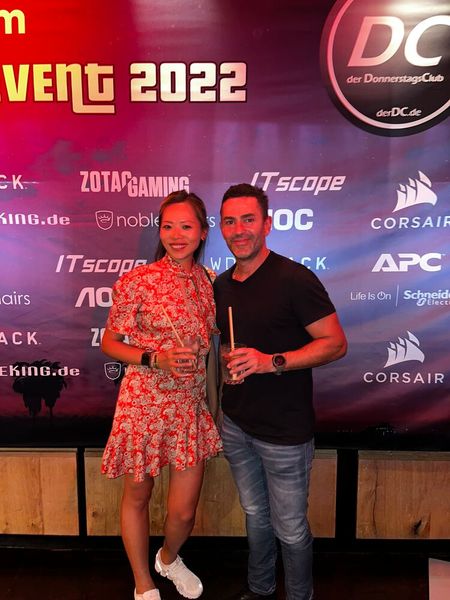 Sponsoren waren u.a. Finn Chen und Romeo Gramaglia, CORSAIR (Bild: Vogel IT-Medien GmbH)