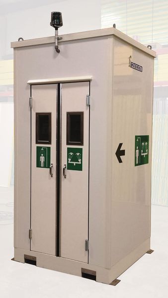 Intertec has launched a new range of emergency safety showers that are optimized for use in harsh locations. (Intertec)