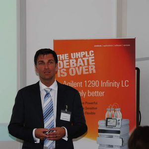 Dr. Andreas Kistner, Director Marketing EMEA bei Agilent Technologies, gab einen Überblick über die Ausrichtung und das Produktportfolio von Agilent Technologies. 
