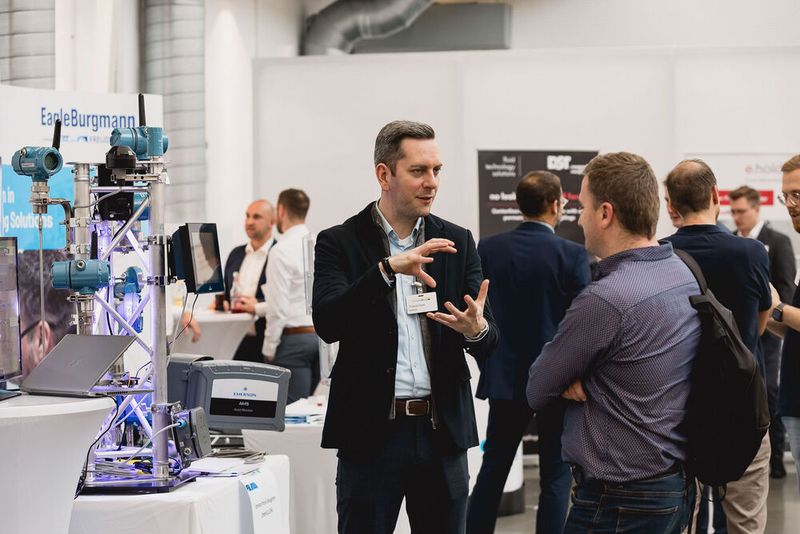 Ungefähr so groß? Tassilo Gast von Emerson (Bild: Stefan Bausewein)