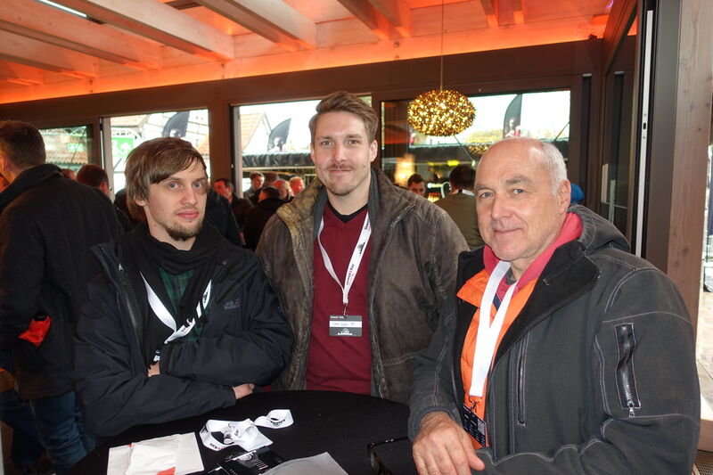 Markus Plückbaum mit seinem Team Thomas Müller und Jens Becker, S&K (v. r.) (Bild: IT-BUSINESS)