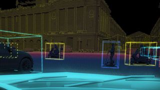 Lidar von Valeo soll kleine Objekte mehr als 150 Meter im Voraus erkennen können. (Bild: Valeo)