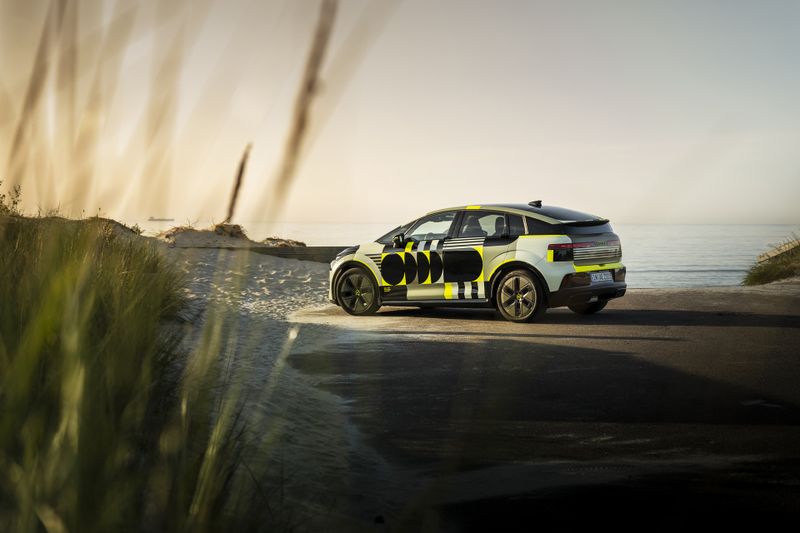 Audi reveals the first images of the A2 prototype. The production model is set to be delivered later in 2026.(Source:  Audi AG)
