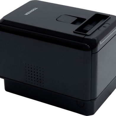 Toshiba kommt mit einem kompakten 3-Zoll-Mehrzweckdrucker für Linerless-Etiketten, POS-Belege und Standardetiketten. (Bild: Toshiba)