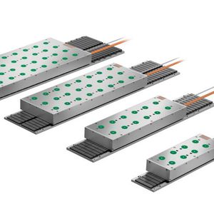 In Sachen Linearmotoreninnovationen steht mit der Baureihe L7, die aus einem Dutzend Motorgrößen besteht, vereint die Vorteile von spitzenkraft- und verlustleistungsoptimierten Motoren in sich, wie Schaeffler betont.(Bild:  Schaeffler)