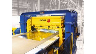 Die Schere soll mit Sensoren ausgestattet werden, die verschiedene Indikatoren für die
Schnittqualität messen, wie zum Beispiel die Höhe des Grats und das Schnittprofil. (Fagor Arrasate)