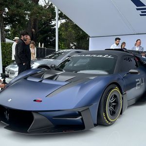 Mit dem MC-Xtrema stimmt Maserati die Petrolheads so langsam auf das Ende des Benzinzeitalters ein.(Bild:  Benjamin Bessinger)