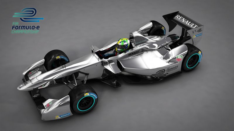 So sehen die Elektroauto-Boliden der neuen Formula E aus. (Bild: Formula E)