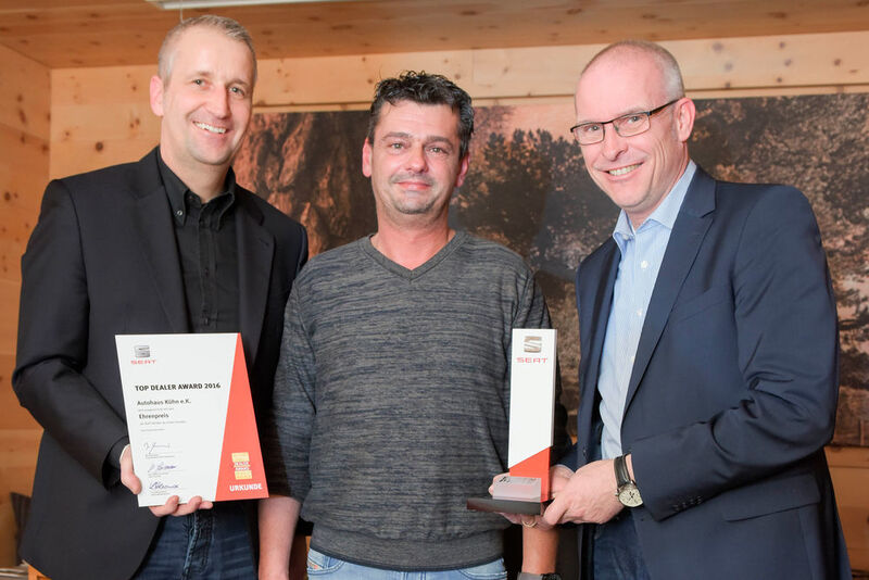 Der Sonderpreis ging an Heiko Kühn, Geschäftsführer des Autohauses Kühn aus Ötigheim. (Seat)