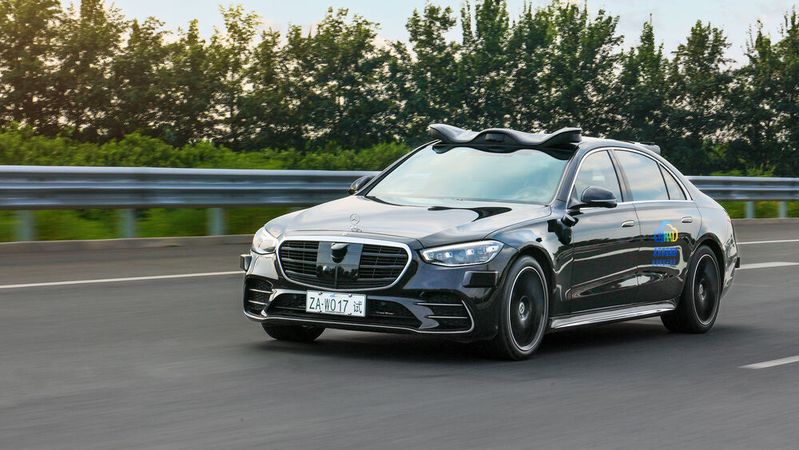 Mercedes-Benz is permitted to test autonomous cars at SAE Level 4 in Beijing.(Image: Mercedes-Benz)