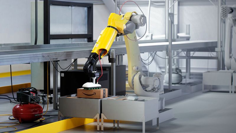 Ein Anwendungsbeispiel für komplexe Digital Twins ist die grafische und physikalisch korrekte Simulation von Robotersystemen, die auch für die KI-basierte Optimierung der Steuerung ihrer realen Gegenstücke genutzt wird.     (Nvidia)